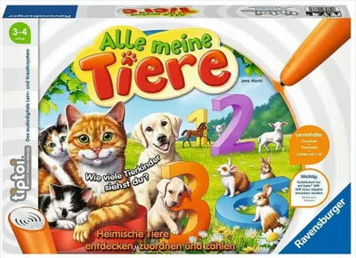 Produktbild von Ravensburger Alle meine Tiere tiptoi Spiele/Puzzles