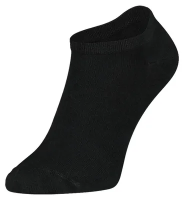 Obrázok produktu pre Bambusové ponožky do tenisiek, 2 páry – čierne – 35–38