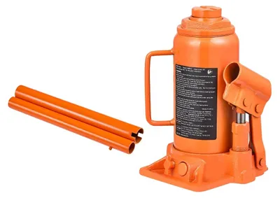 Obrázek produktu pro Hydraulický zvedák lahví, nosnost 12 000 kg, nastavitelná výška, 12 t, 8–15,8 palců