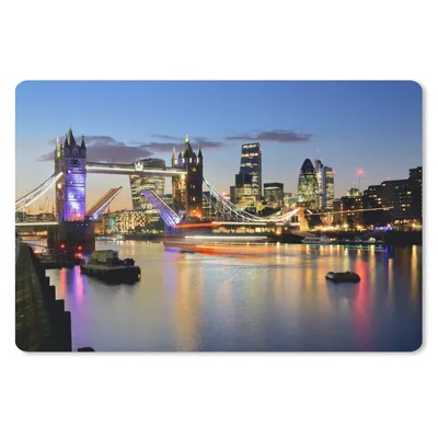 Produktbild von MuchoWow® Mauspad Mousepad London - Tower Bridge - England 27x18 cm - Mousepads - Maus Mat - Pad - Mausunterlage - Büroartikel - Desk Matten