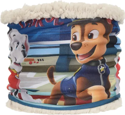 Produktbild von Paw Patrol Kinder Jungen Schal Schlauchschal Loop Brave Marshall Chase, Farbe:Weiß