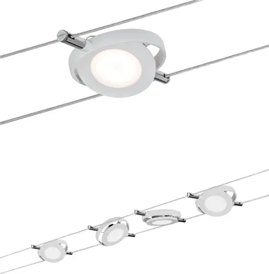 Produktbild von Paulmann Seilsystem Set RoundMac 4x4W LED