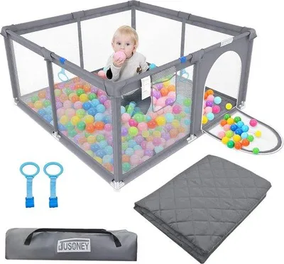Produktbild von Famanu Grundbox - Sichere Spielumgebung mit Zubehör