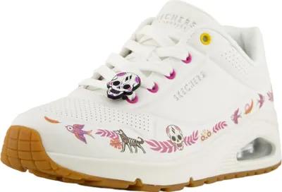 Produktbild von Skechers Damen Sneaker UNO-ENTRE LA VIDA Y MÁS ALLÁ 38829-36, 38829-37, 38829-38, 38829-39, 38829-40, 38829-41 SKE-155437 white/multi 39