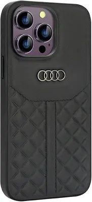 Immagine prodotto di Audi Genuine Leather Iphone 14 Pro Max 6,7 Czarny / nero Hardcase Au-Tpupcip14Pm-Q8/D1-Bk