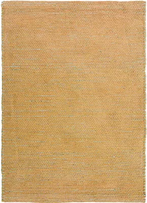 Immagine prodotto di Tappeto fatto a mano in juta e ciniglia ocra 160x230