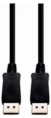 Produktbild von e+p DP 2, 2 m, DisplayPort, DisplayPort, Männlich, Männlich, Schwarz