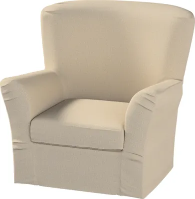 Productafbeelding van Dekoria bekleding voor fauteuil Tomelilla, beige, vervangende bekleding voor fauteuil Tomelilla