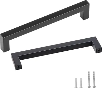 Zdjęcie produktu dla Uchwyty meblowe Zestaw 30 uchwytów do szafek i szuflad 128 mm