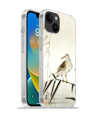 Produktbild von MuchoWow® Handyhülle Schutzhülle Hülle für Apple iPhone 14 Plus - Soft case Vogel - Tiere - Zweig - Vintage Silikon Softcase Handy Hülle - Abbildung
