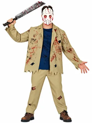 Produktbild von Halloween Kostüm "Jason Dead" für Jugendliche | 14.16 Jahre Größe: 14 - 16 Jahre (171 cm)