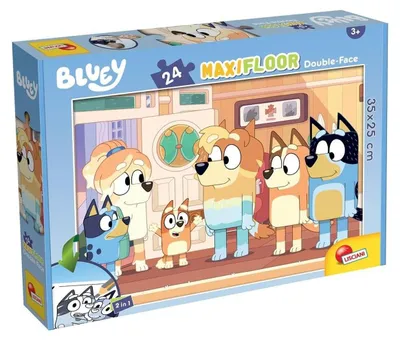 Obrázek produktu pro Puzzle podłogowe Bluey Dwustronne Maxi 24 elementy