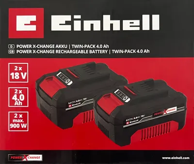 Produktbild von Einhell Akku Doppelpack 18 V / 4,0 Ah PXC-Twinpack CB 2