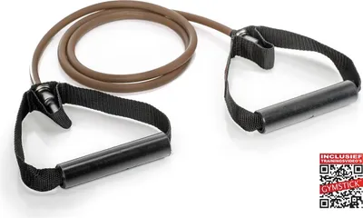 Produktbild von Gymstick Widerstandskabel mit Handgriffen – Extra Stark (140 cm)
