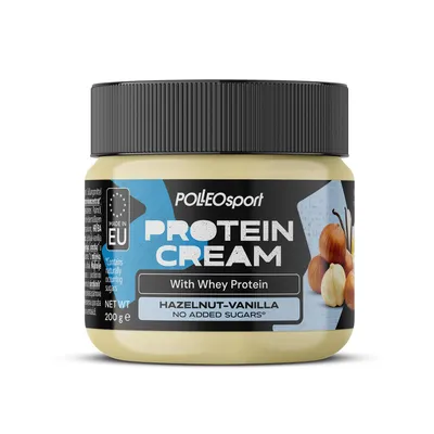 Obrázok produktu pre Polleo Sport Protein Cream, 200 g - Lieskový oriešok - Vanilka