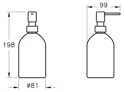 Produktbild von VITRA A4489136 Seifenspender Origin