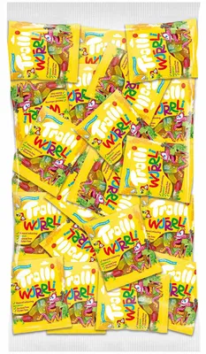 Obrázek produktu pro Trolli Wurrli ovocné sladké žvýkačky 100 x 10g 1000g
