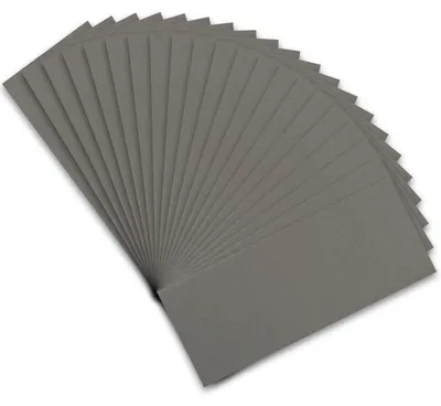 Productafbeelding van Schuurpapier set, 2000 korrelgrootte, 21 stuks, geschikt voor nat en droog gebruik, siliciumcarbide, 23 x 9 cm