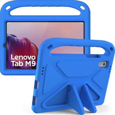 Obrázek produktu pro Ochranné pouzdro pro Lenovo Tab M9 9,0" 2023 TB-310FU, lehké dětské pouzdro z EVA s držadlem a stojánkem Modrý