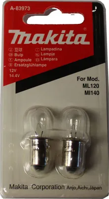 Produktbild von Makita A-83973, 12 / 14.4 V, 0.7 A, 2 Stück(e)