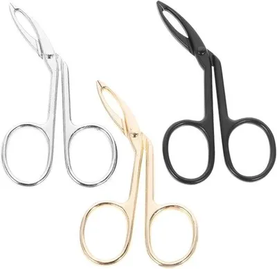 Produktbild von Famanu Wimpernzange Set 3 Stück - Edelstahl, Tragbar, Scherentyp