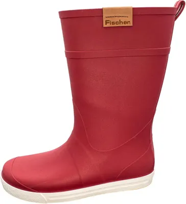 Produktbild von FISCHER Markenschuhe Damen Gummistiefel Stiefel Regenstiefel Boots Rot, Größe:EUR 41