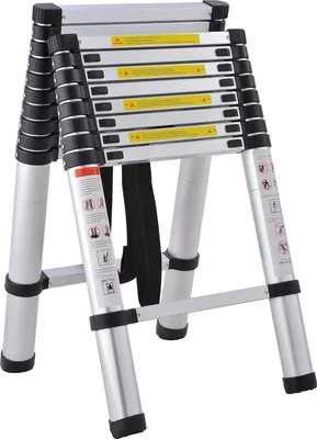 Produktbild von Teleskopleiter G21 GA-TZ9+11-3,2M Sprossen aus Aluminium