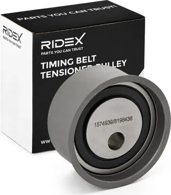 Produktbild von RIDEX 308T0010 Spannrolle Zahnriemen für MITSUBISHI PAJERO III (V7W, V6W) L 200 / Triton Pickup (KJ, KK, KL) L 200 / Triton Pickup (KAT, KBT) L 200