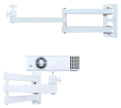Obrázek produktu pro Skládací držák pro projektor, otočný o 360 stupňů, černý