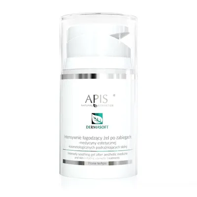Zdjęcie produktu dla Apis - Dermasoft - Żel do twarzy intensywnie łagodzący do skóry podrażnionej i po zabiegach 50ml
