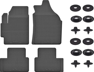 Produktbild von Gummimatten Mit Stoppern Für: Honda Hr-V I (1999-2006) Schwarz Set