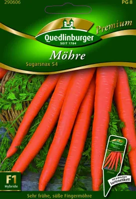 Produktbild von Quedlinburger Saatgut - Möhren Sugarsnax 54 - Samen - 290606