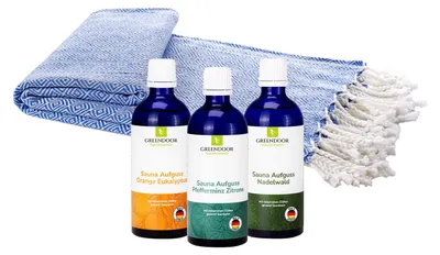 Produktbild von GREENDOOR Hamam Set Sauna