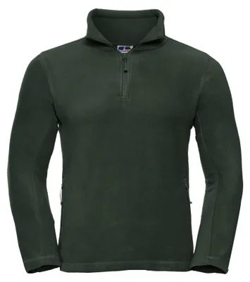 Immagine prodotto di Russell Felpa outdoor da uomo in pile con zip sul collo FK716 (L) (verde bottiglia)