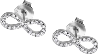 Produktbild von LOTUS Silver Zirkonia Ohrstecker 925 Silber Ohrringe Unendlich Damen JLP1253-4-1