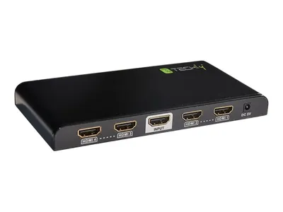 Image de Techly HDMI 2.0 Splitter 4K, UHD, 3D, 4 Wege