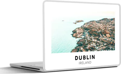 Produktbild von MuchoWow® Laptop Aufkleber Sticker Cover Dublin - Irland - Architektur 25x18 cm - Laptop-Deko