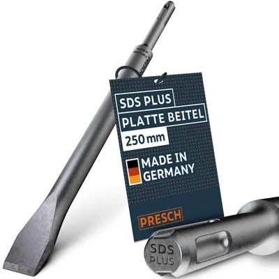 SDS-plus Flachmeißel 250 mm, 20 mm breit, für Abbrucharbeiten