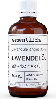 Produktbild von Lavendelöl (100ml) - naturreines, ätherisches Öl von wesentlich