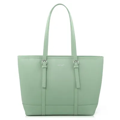 Produktbild von Shopper Damen Handtasche Aktentasche Große Businesstasche Elegante , 10,5 Zoll Schlüsselring Mit 3 Fächern Umhängetasch Bürotasche