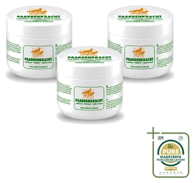 Productafbeelding van 3 x Goldline Paardenkracht Lichaamscreme - Herstellen en verzorgen - 250 ml - Voordeelverpakking - 3 stuks