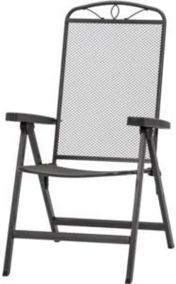 Image de SIENA GARDEN Elda Fauteuil pliant mat-anthracite