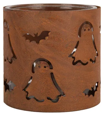 Imagen del producto de Soporte para velas pequeñas (tealights) de Clayre & Eef, color marrón, metal