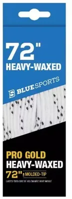 Image de Lacet Ciré pour patins Bluesports Blanc