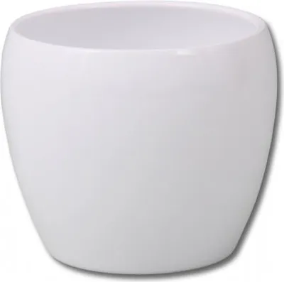 Immagine prodotto di Coprivaso in Vetroceramica LUNA ISLAND METALIKA bianco 8 cm