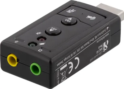 Produktbild von Deltaco UAC-03, 2.0 Kanäle, USB