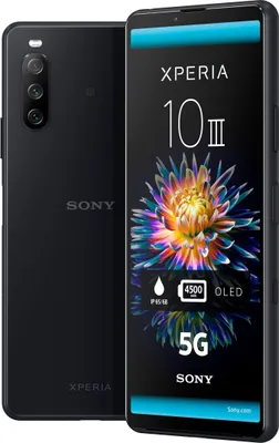 Produktbild von Xperia 10 III 5G schwarz 128GB Smartphone