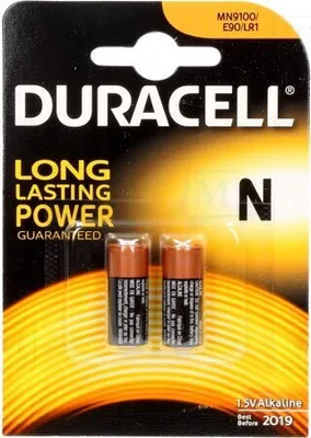 Obrázok produktu pre 1x Batéria: alkalická, 1,5V. Počet batérií: 2. Rozmer (priemer x dĺžka): 11,7 x 29 mm. Batérie