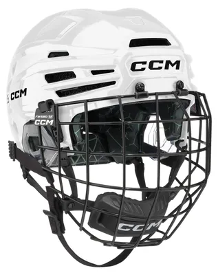 Produktbild von CCM FTW Combo Helm Senior, Größe:M/L, Farbe:weiss