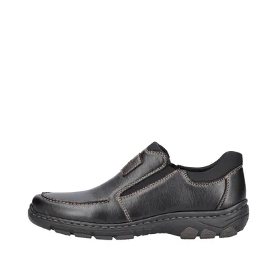 Obrázok produktu pre Rieker pánska nízka obuv slip-on 19961, veľkosť:46 EU, farba:Black